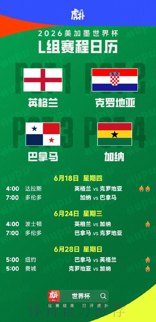 2026世界杯小组赛赛程什么时候开始